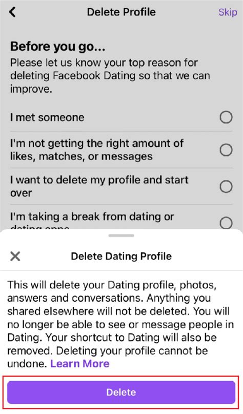 how to delete facebook dating account|recover deleted facebook dating profile.